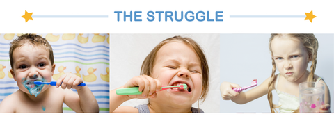 Sonic Glow toothbrush Kids Sruggle